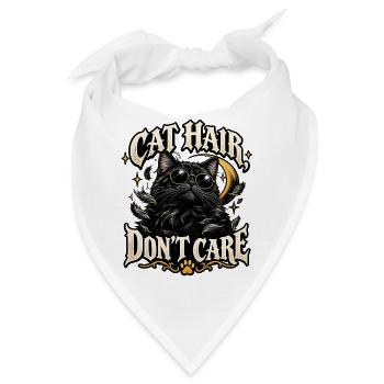 Chic Cat Attitude Katzengold - Bandana - Weiß - Vorne