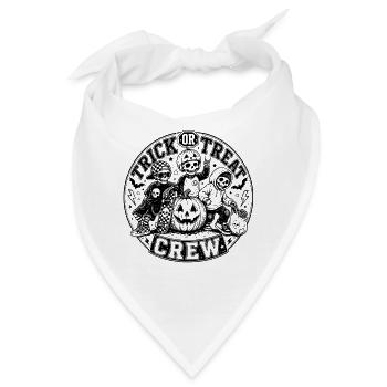 Trick or Treat Crew - Bandana - Weiß - Vorne