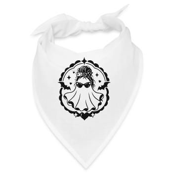 Mama Geist - Bandana - Weiß - Vorne