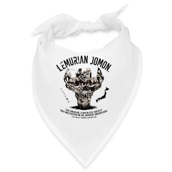 Lemurian Jomon Japan - Circular Society Pottery - Bandana - Weiß - Vorne