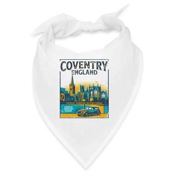 City Coventry England Transport Museum Heritage - Bandana - Weiß - Vorne