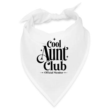 Cool Aunt Club - Bandana - Weiß - Vorne