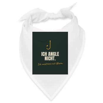 Angeln - Bandana - Weiß - Vorne