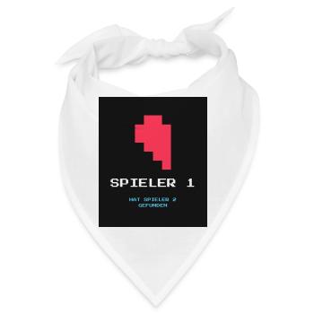 Gamer 2 - Bandana - Weiß - Vorne