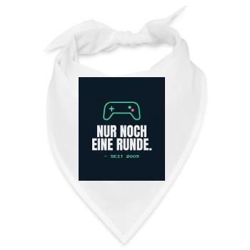 Gamer - Bandana - Weiß - Vorne