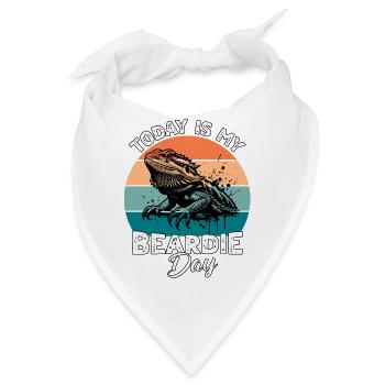 Bartagame - Bandana - Weiß - Vorne