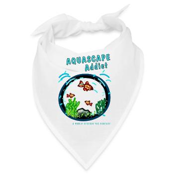 AQUASCAPE Addict - Bandana - Weiß - Vorne