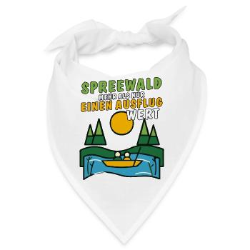SPREEWALD AUSFLUG - Bandana - Weiß - Vorne