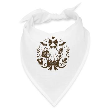 Mama Geist - Bandana - Weiß - Vorne
