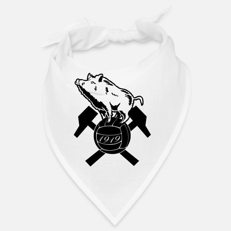 CS SEDAN BLASON BLANC - Bandana - blanc