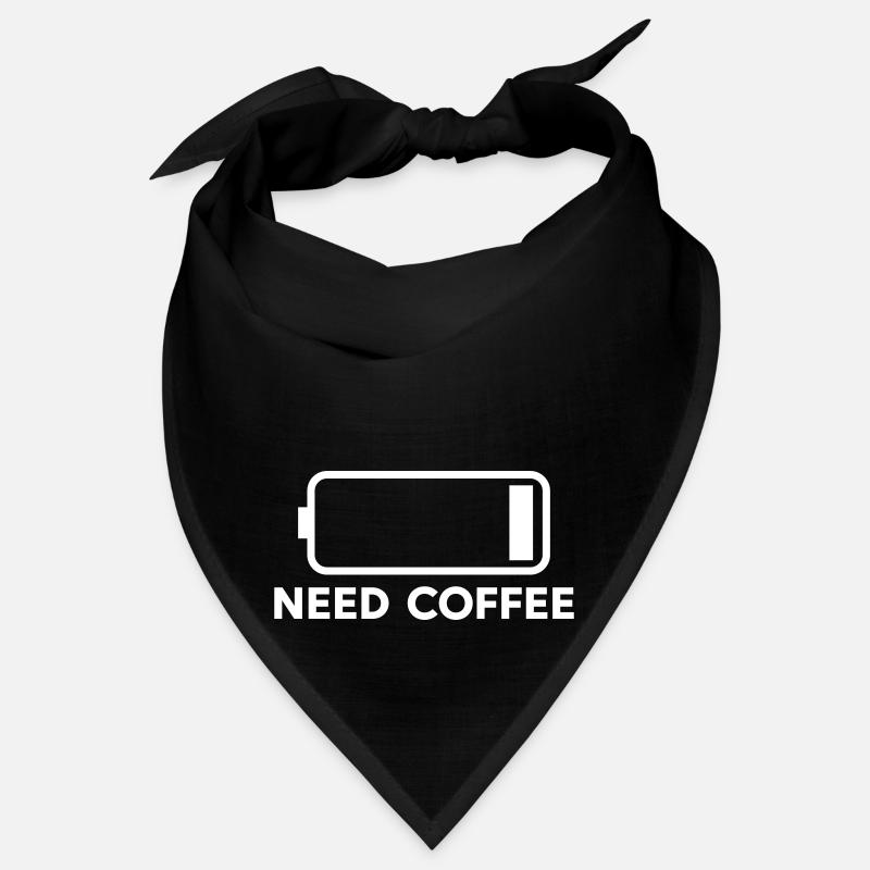 Need Coffee Bandana