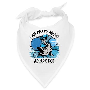 Aquarium Aquarianer Fische Zierfische Aquaristik - Bandana - Weiß - Vorne