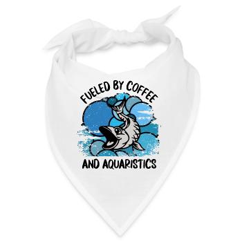 Aquarium Aquarianer Fische Zierfische Aquaristik - Bandana - Weiß - Vorne
