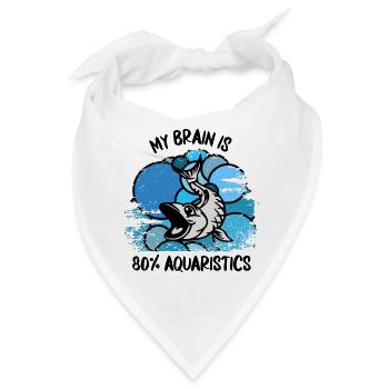 Aquarium Aquarianer Fische Zierfische Aquaristik - Bandana - Weiß - Vorne