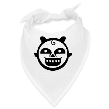 halloween baby outfit - Bandana - Weiß - Vorne