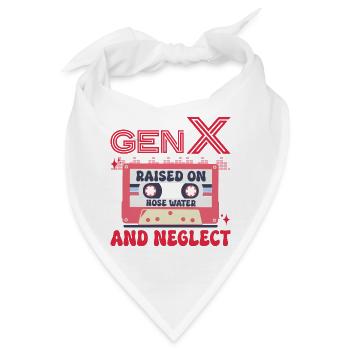 Generation X Humor - Bandana - Weiß - Vorne