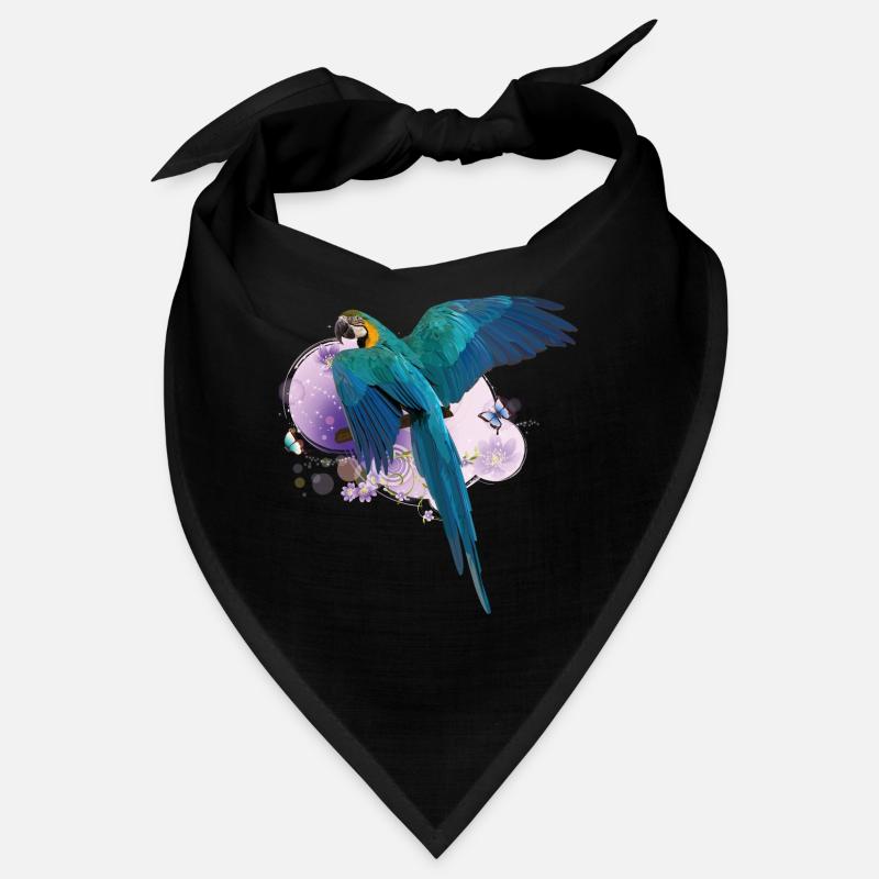 Blue and yellow macaw Bandana