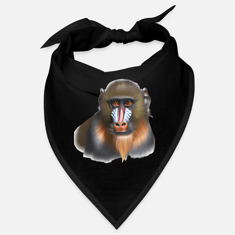 Singe Mandrill Bandana