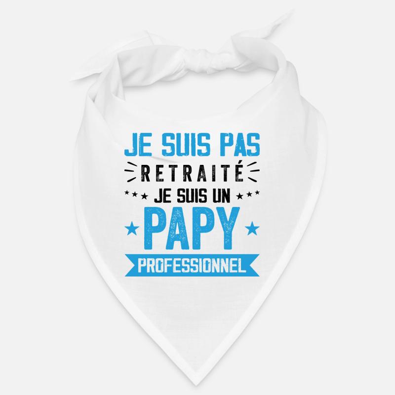 Pas Retraite Papy Professionnel Cadeau Papy Bandana