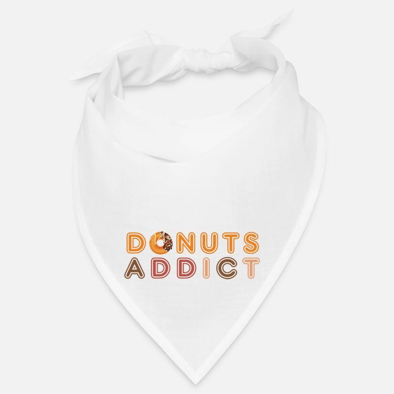 Donuts addict choco beads Bandana