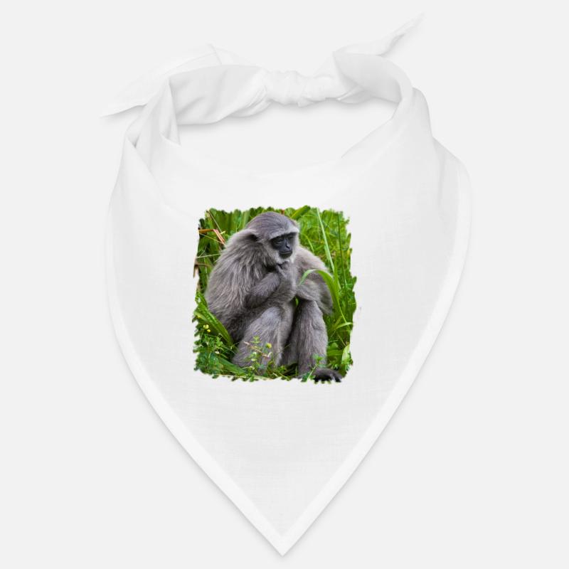 Singe Monkey Gibbon affe Bandana