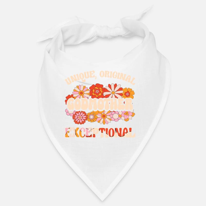 Marraine Unique Originale Exceptionnelle Marraine - Bandana - blanc