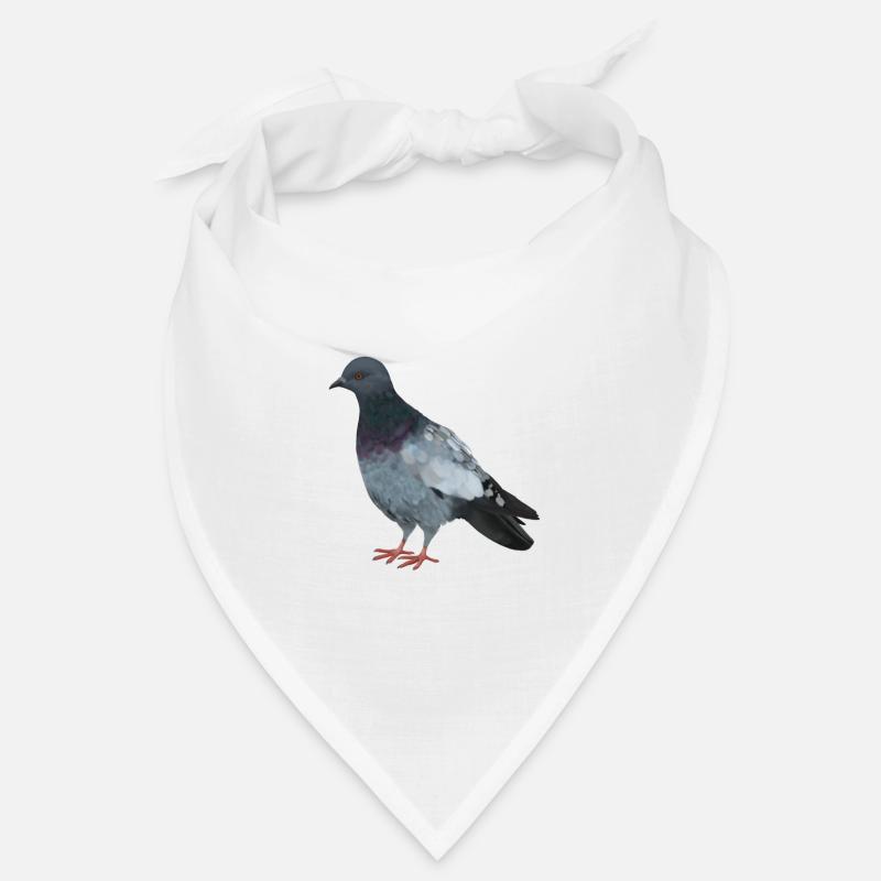 Taube - Bandana - Weiß