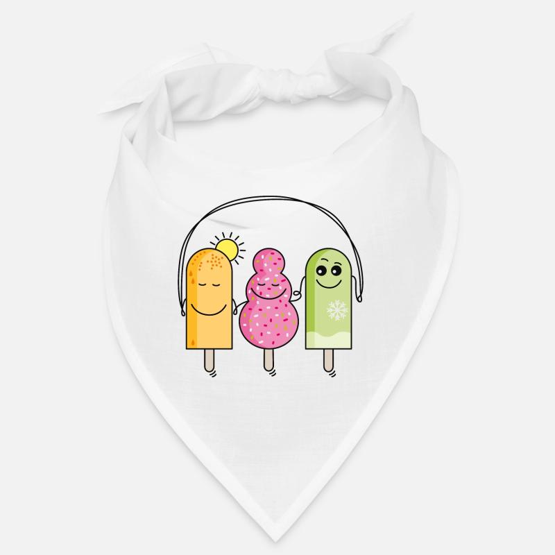 Eis - Bandana - Weiß