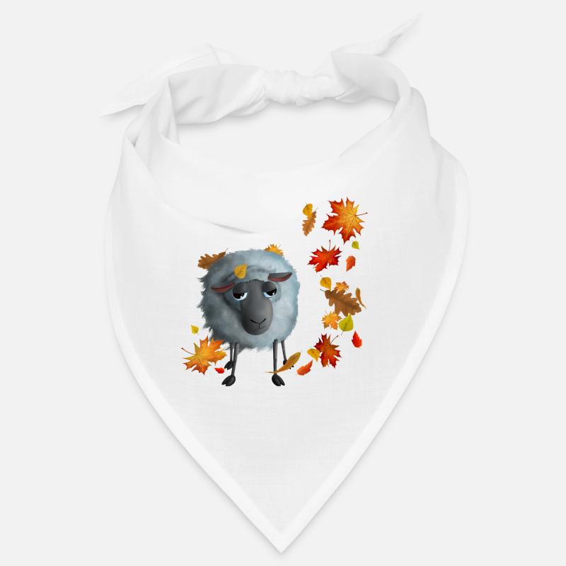 Doux mouton en automne Bandana