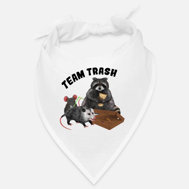 Racoon Opossum Mouse - Corbeille d'équipe Bandana