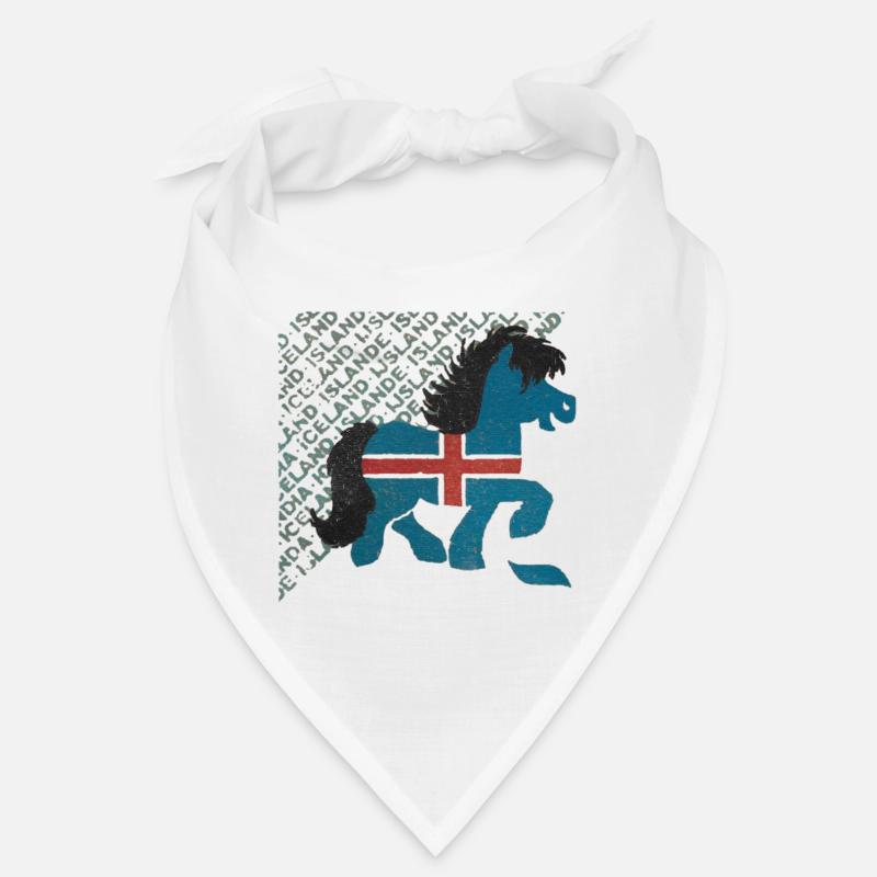Islande - Bandana - blanc
