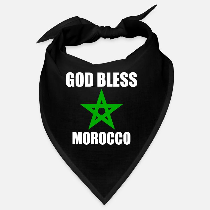God bless morocco Bandana