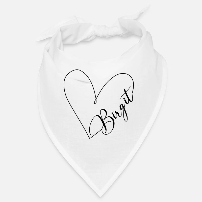 Birgit Name Herzlinie Bandana