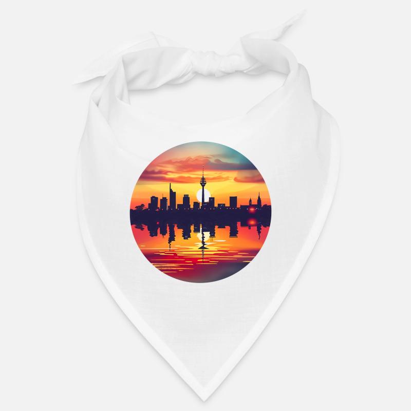 Dusseldorf Skyline Bandana