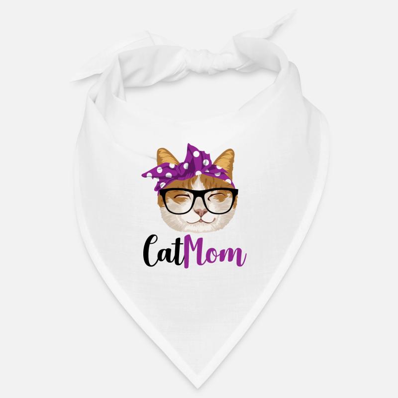 Cat Mom - Affiche Bandana