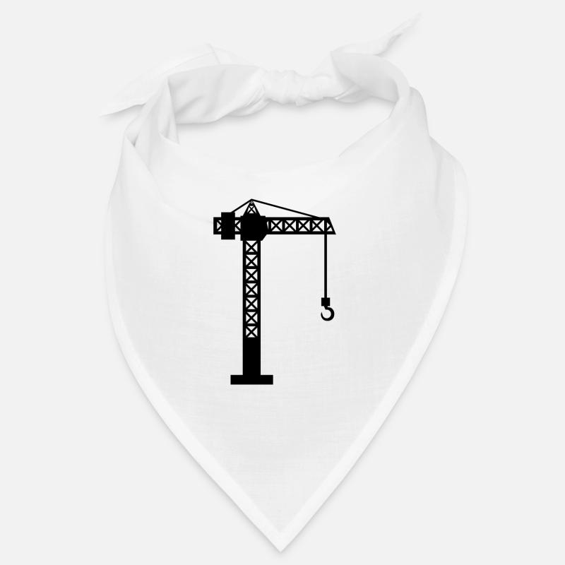 Crane construction site Bandana
