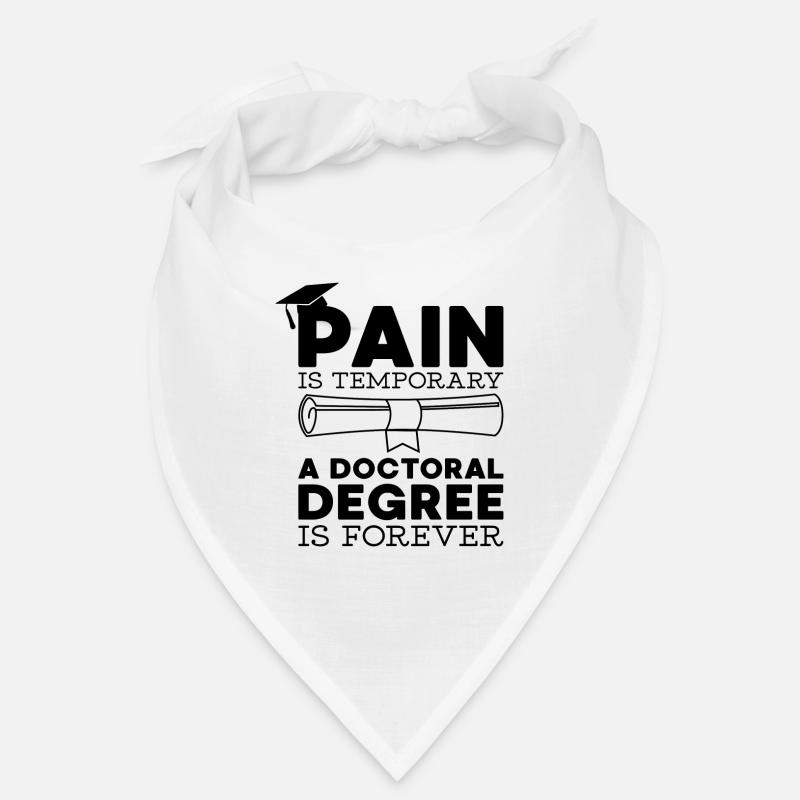 Abschluss Spruch Uni Phd Geschenk Bandana