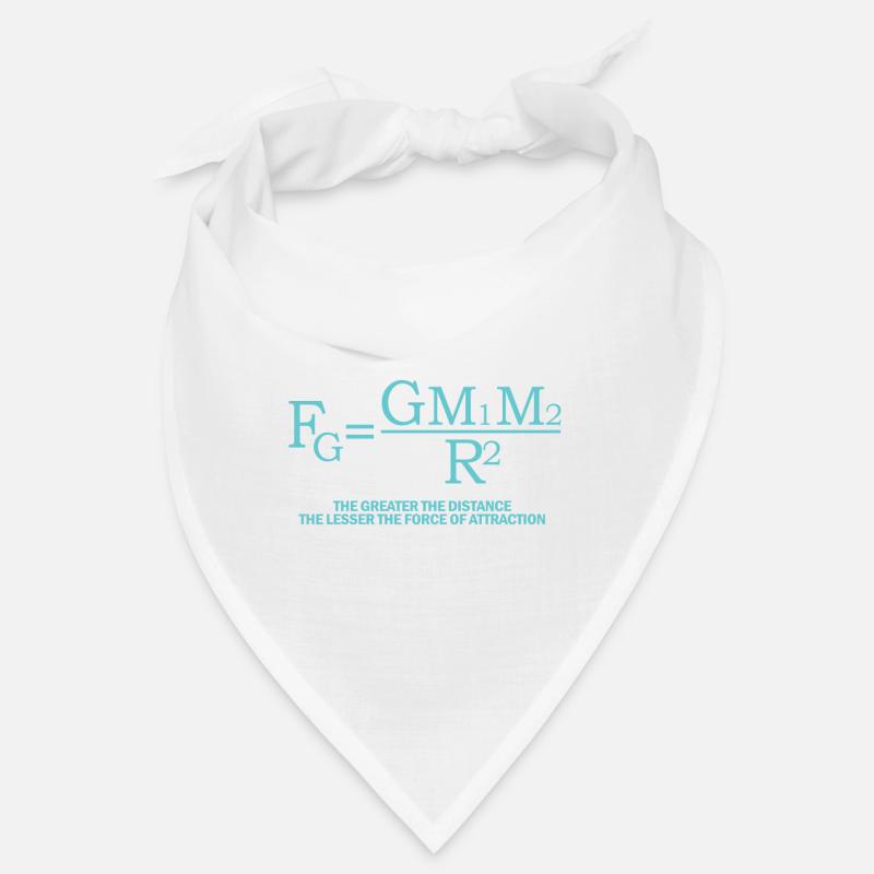 Physics formula physicist student gift Bandana