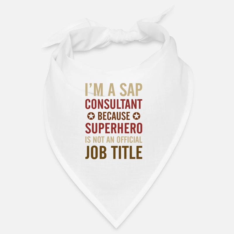 Je suis un cadeau de profession comptable consultant SAP Bandana