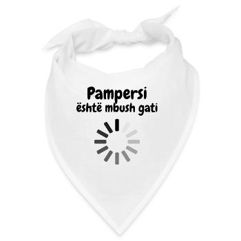 Lätzchen Kind Albanisch Hajgare - Bandana - Weiß - Vorne
