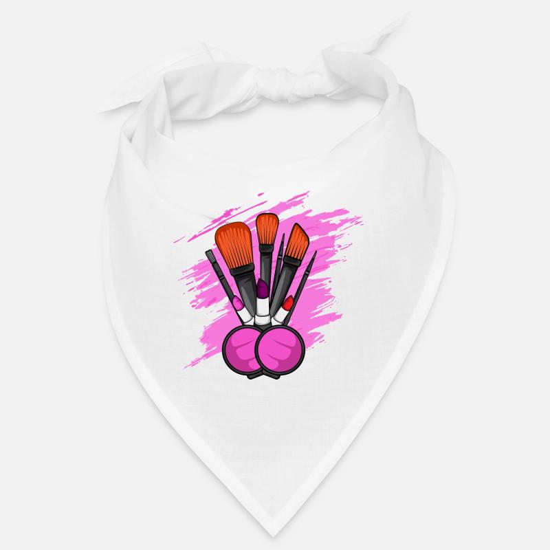 Makeup tools. Beautician. Poison Bandana