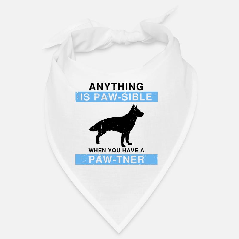 Militär Design Polizei Hund Deutscher Schäfer Bandana