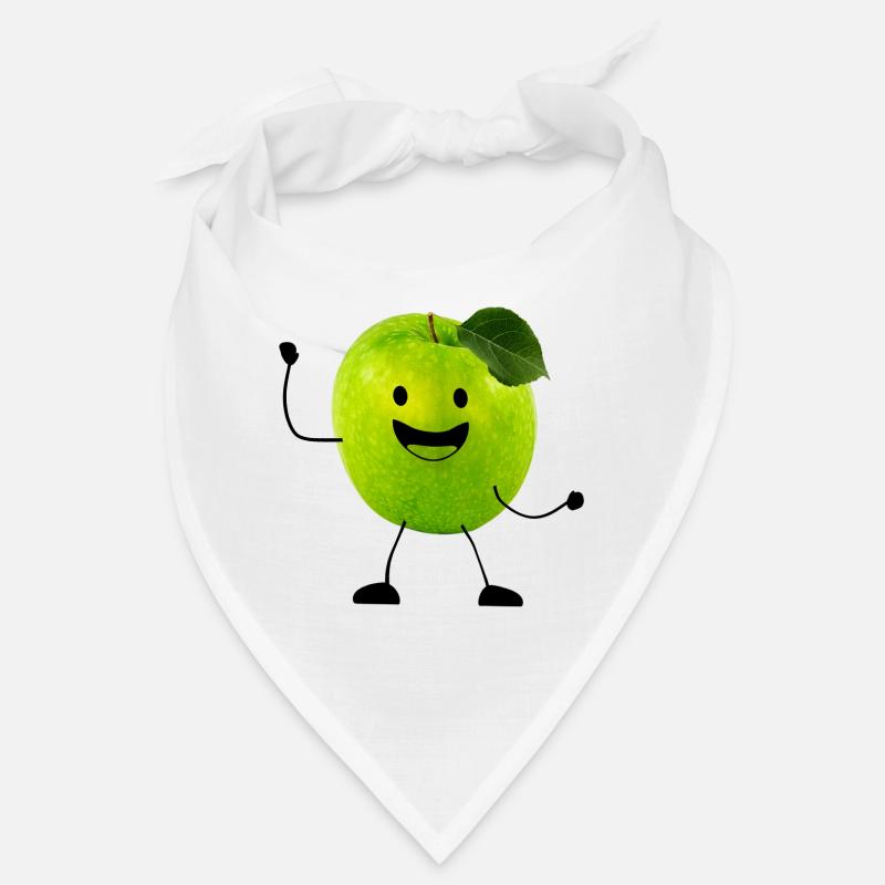 apple with face Bandana