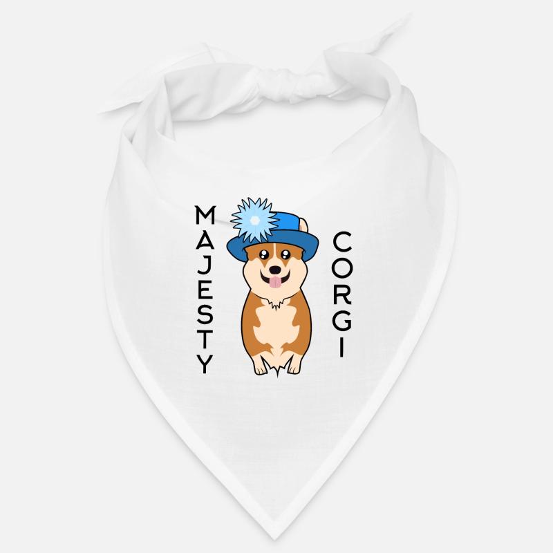 Majesty Corgi Bandana