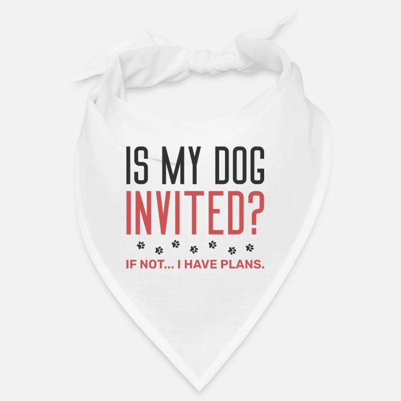 Mon chien est-il invité si ce n’est pas le cas? Bandana
