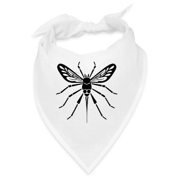 Mücke - Bandana - Weiß - Vorne
