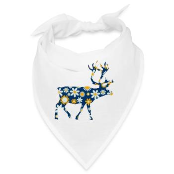 Rentier Rennes Skandinavien - Bandana - Weiß - Vorne