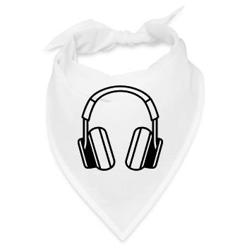 Gaming-Headset - Bandana - Weiß - Vorne