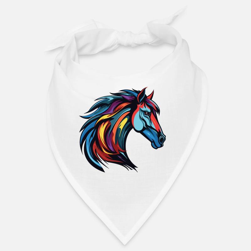 Portrait de cheval Bandana
