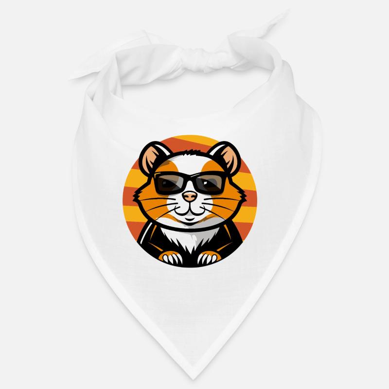 Hamster Bande dessinée cool Bandana